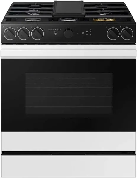 Samsung Bespoke Smart Slide-In Gas Range