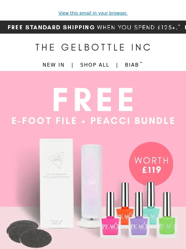 The Gel Bottle - The ultimate pedi bundle – FREE! ?