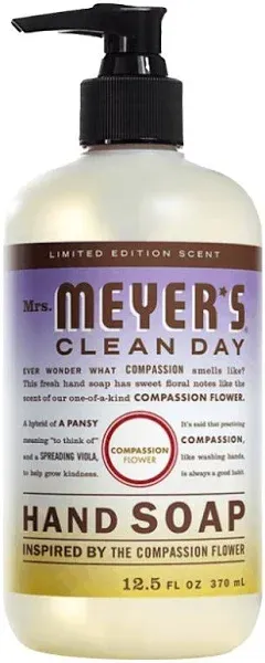 Mrs. Meyer's Clean Day Compassion Flower Hand Soap