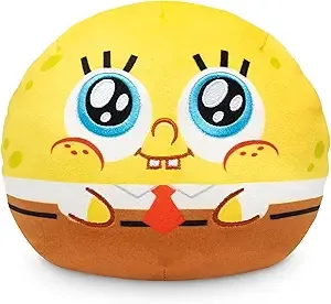 TeeTurtle Spongebob Squarepants Reversible 6" Plushie - Spongebob Squarepants - Cute Kawaii Soft Stuffed Animal $7.7