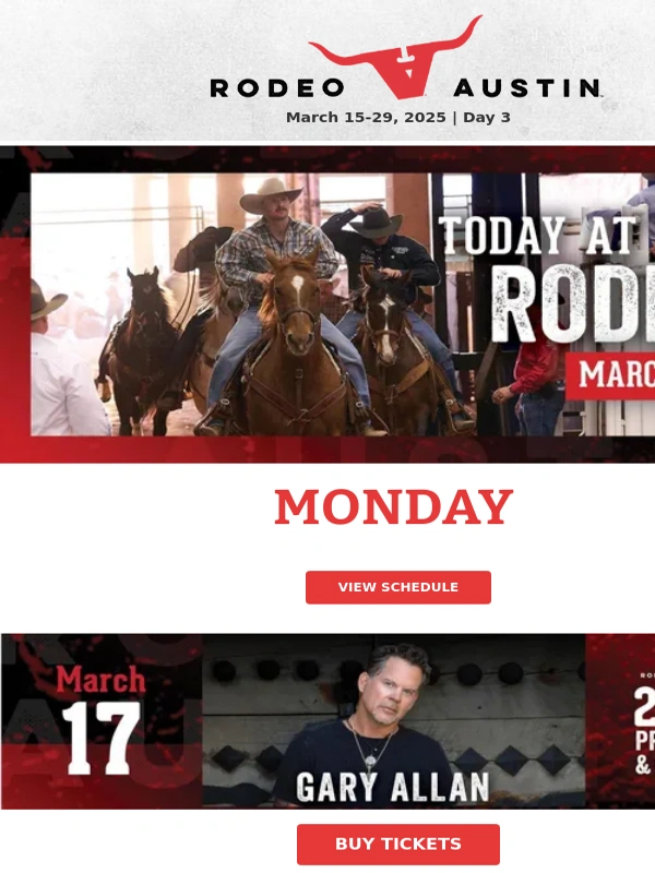Axs - Start off your Spring Break at Rodeo Austin!