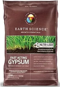 25-Lb Earth Science Fast Acting Gypsum for Lawn Care $15.27 + Free Shipping w/ Prime or on $35+
