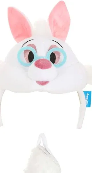 Disney Alice in Wonderland White Rabbit Plush Headband & Tail Kit