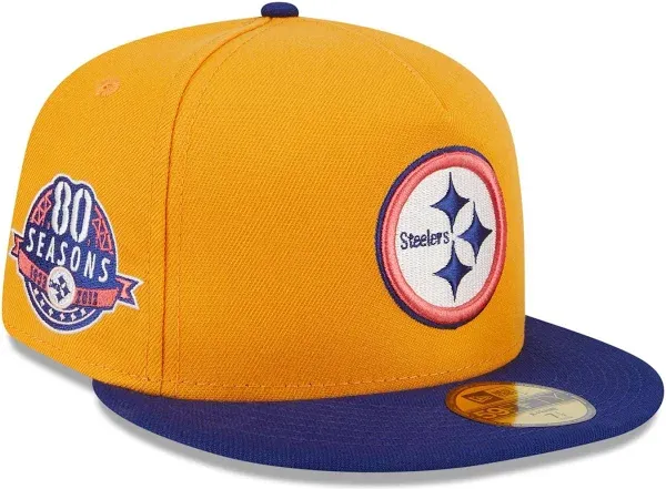 New Era Pittsburgh Steelers 59FIFTY A-Frame Fitted Hat