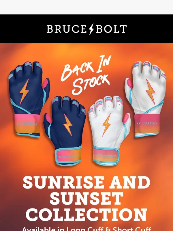 BRUCE BOLT - Two Classic Colorways Return ⚡️
