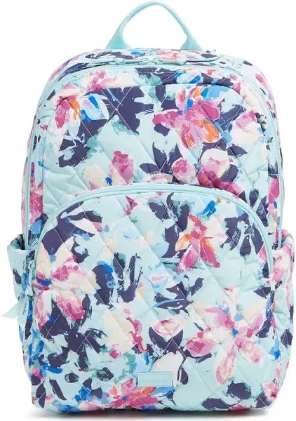 Vera Bradley Essential Large Backpack Floating Blossoms