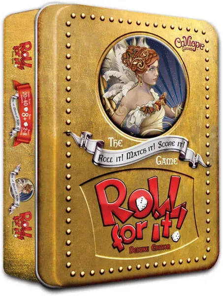 Calliope Games Roll For It! Deluxe Edition
