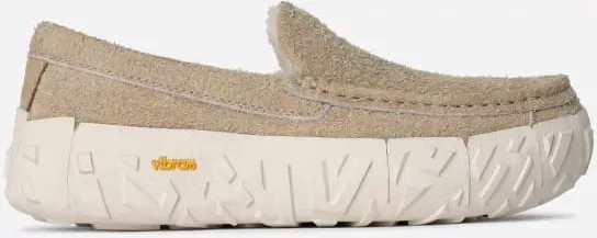 UGG® Men's Ascot Wrap Tech Suede Shoes in Mustard Seed, Size 14