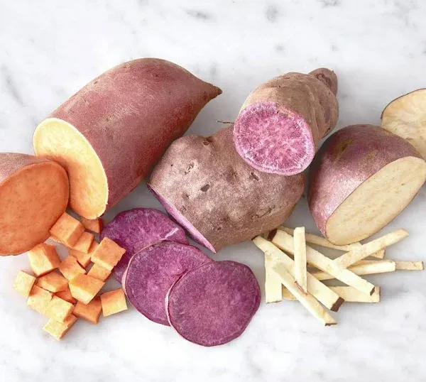 Organic Tri-Color Sweet Potato Medley