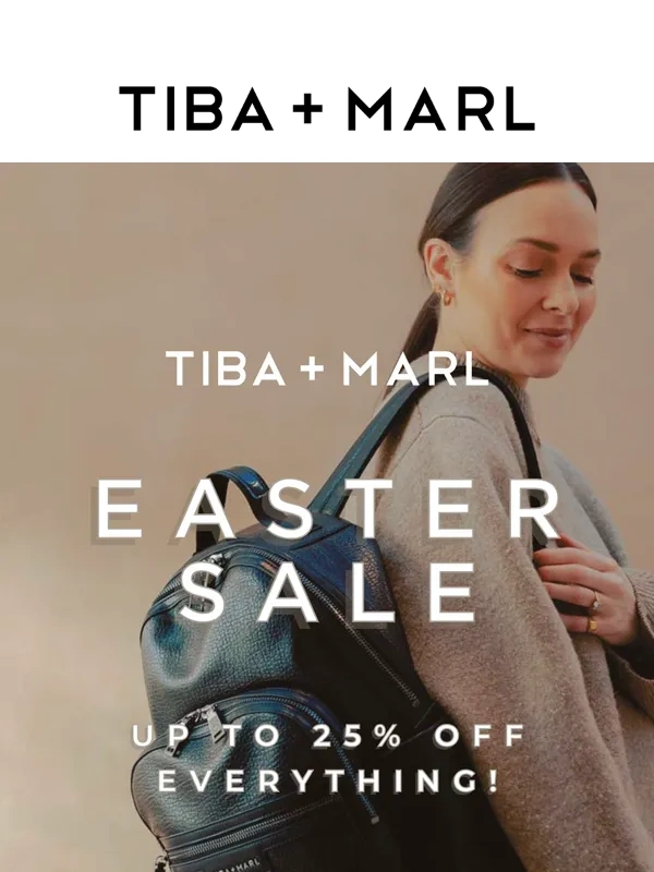 Tiba And Marl - Final Days of Our Easter Sale!