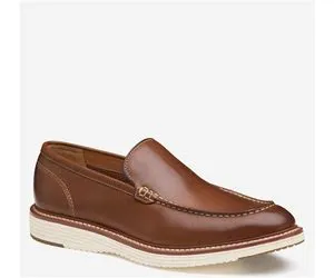 Johnston & Murphy Men's Upton Venetian - Tan Full Grain - Size 11 - M