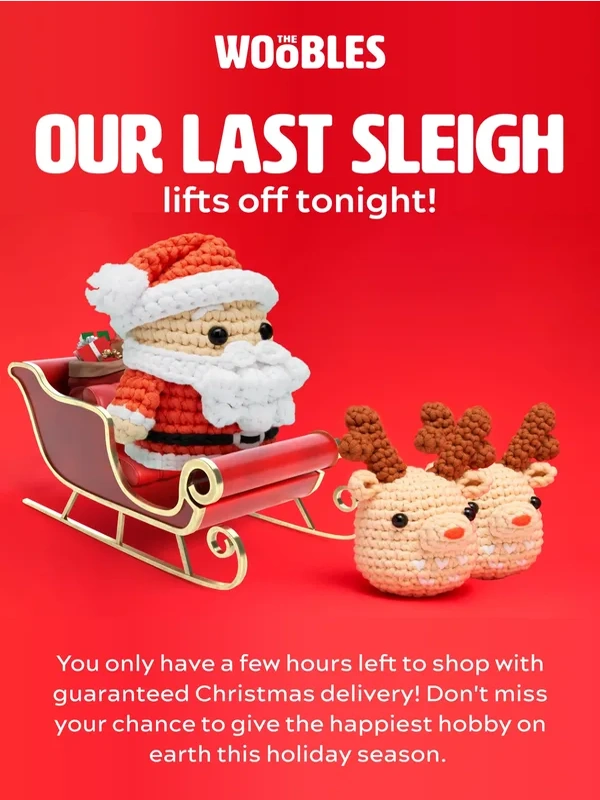 The Woobles - Last day to order for holiday delivery