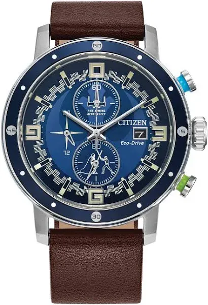 Citizen Star Wars Luke Skywalker Chronograph Men's Watch CA0768-07W