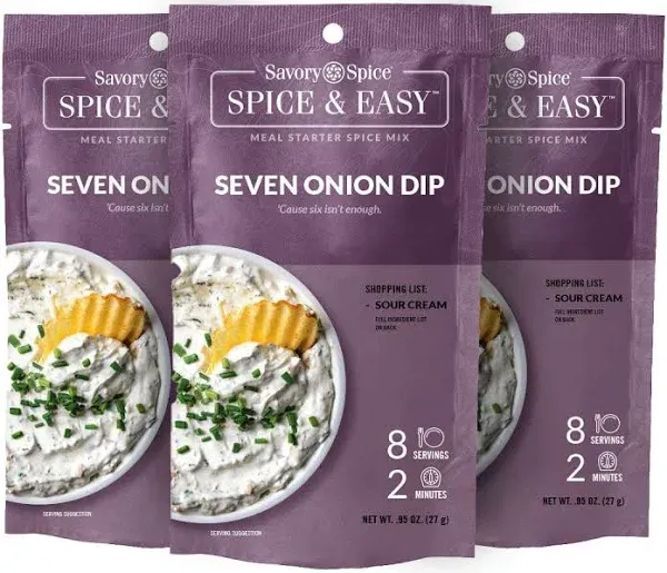 Savory Spice Seven Onion Dip