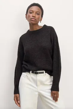 Everlane The Cocoon Crew in Alpaca
