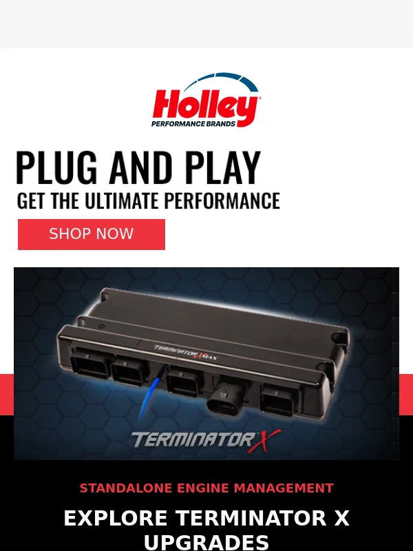 Holley - V8 POWER: Terminator X Makes It Easy!