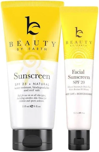 Beauty by Earth Sun Protection Bundle