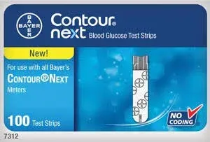 Contour Next Blood Glucose Test Strips