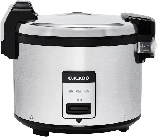 CUCKOO CR-3032 Commercial Large Capacity Electric Rice Cooker & Warmer with 30 Cup & 60 Cup