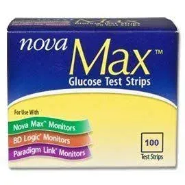 Nova Max Blood Glucose Test Strips