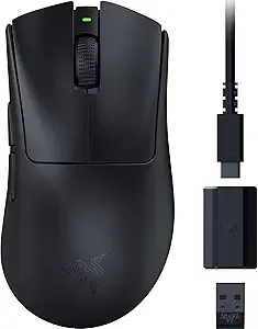 Razer DeathAdder V3 HyperSpeed Wireless Gaming Mouse - Amazon $79.99