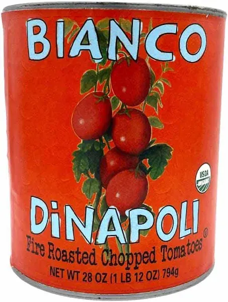 Bianco Dinapoli Fire Roasted Chopped Tomatoes