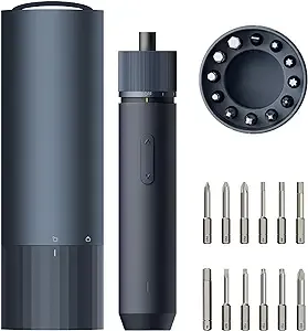 HOTO USB-C Rechargeable Electric Screwdriver w/ 12 Magnetic Bits