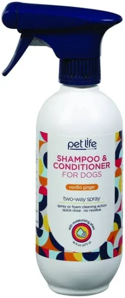 Pet Life Unlimited Deep-Clean Spray Dog Shampoo
