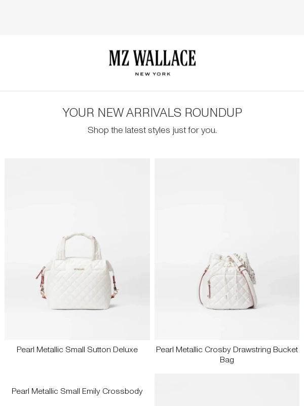 MZ Wallace - Hey,we think you'll like these