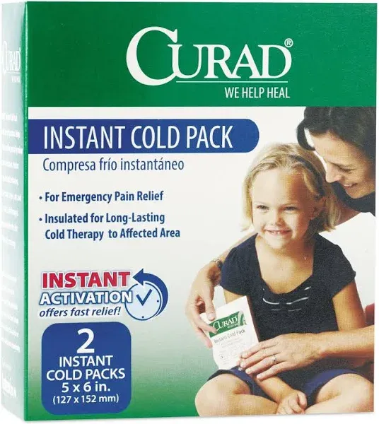 CURAD Reusable Hot and Cold Pack with Protective Cover