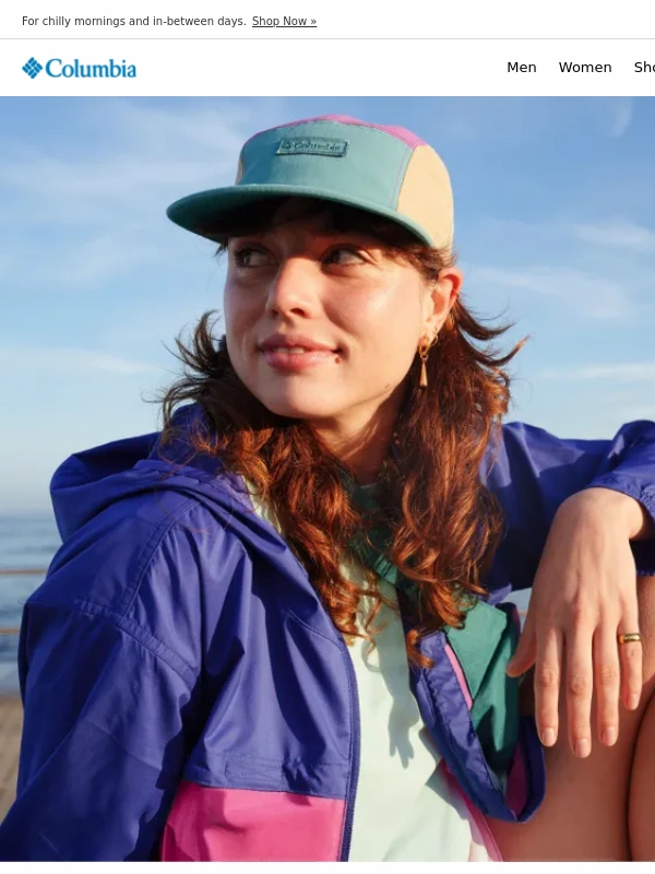 Columbia Sportswear - Light layers,big versatility