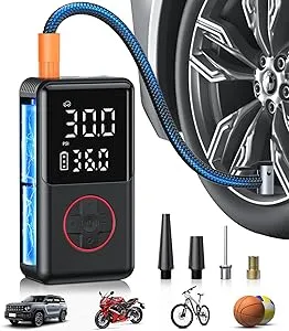 Jusuox 150PSI Tire Inflator Portable Air Compressor