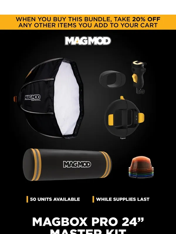 MagMod - ? FLASH SALE Day 2 Starts Now (50 Units Only!)