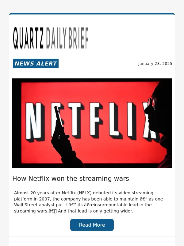 Jezebel - News alert: How Netflix won