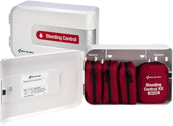Acme United Corp. 91143 First Aid Only SmartCompliance Complete Bleeding Control Station Deluxe Pro