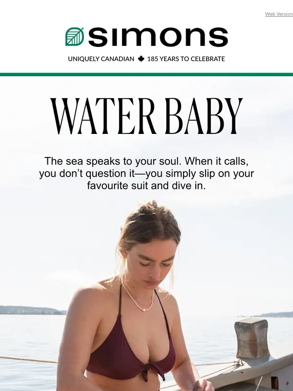 Simons - New swimwear on the horizon