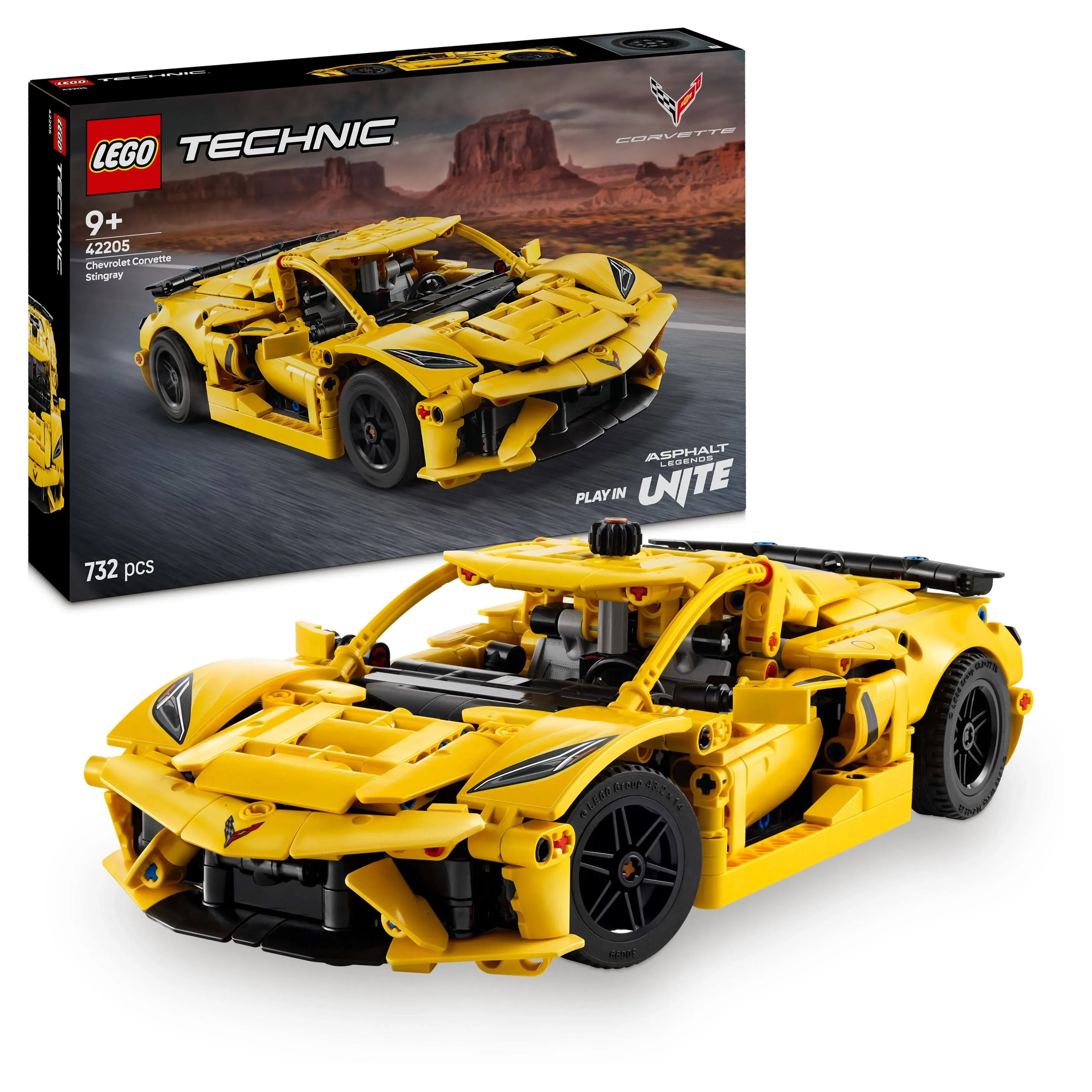 LEGO - Technic - 42205 - Chevrolet Corvette Stingray