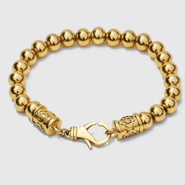 Chrome Ball Men's Silver Bracelet