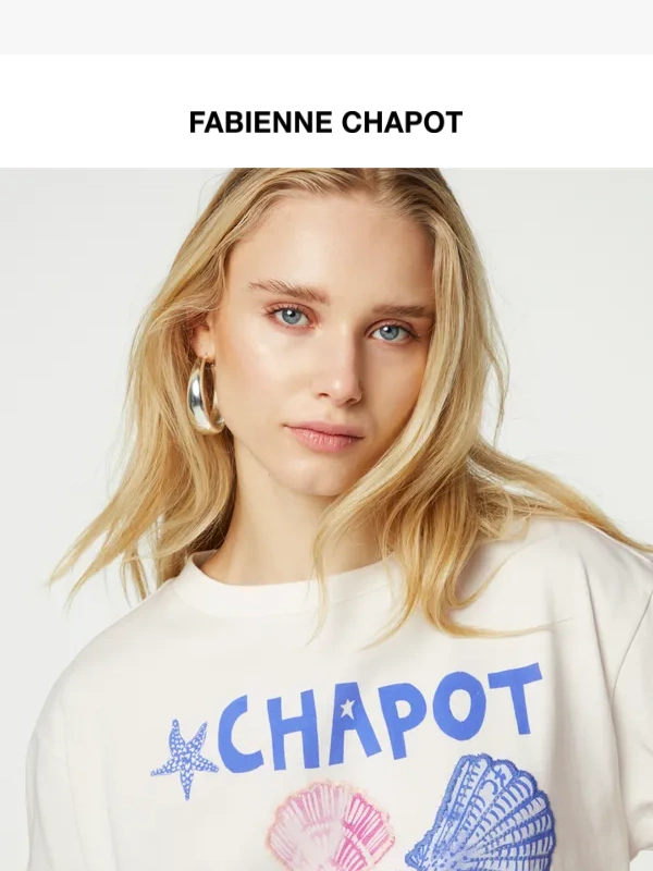 Fabienne Chapot - Your free t-shirt is waiting for you!