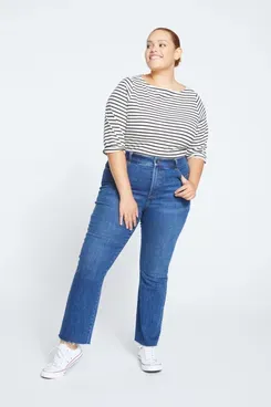 Universal Standard Sinead High Rise Bootcut Jeans