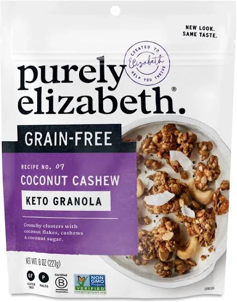 Purely Elizabeth Grain Free Granola Coconut Cashew