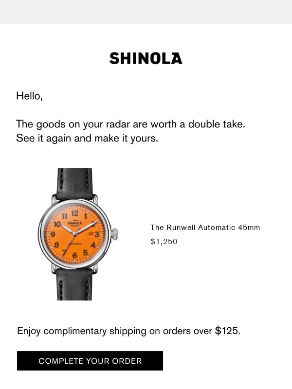 Shinola - Did this catch your eye?