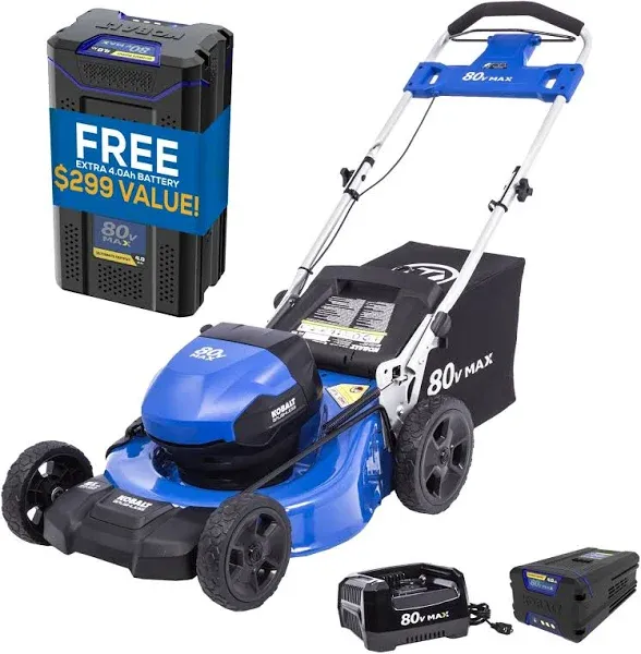 Kobalt KM 5280D-06 80-Volt 21-in Battery Push Lawn Mower