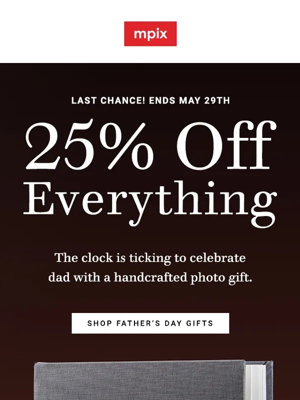 Mpix - Final Call – 25% Off Sitewide