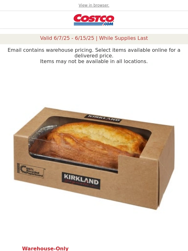 Costco Travel - In-Warehouse Hot Buys Start Tomorrow,6/7/25!