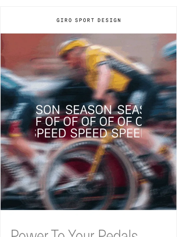 Giro - Season of Speed: The Next Step in Shoes