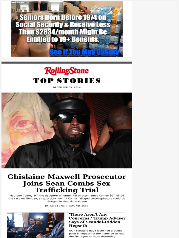 Paramount Plus - Ghislaine Maxwell Prosecutor Joins Sean Combs Trial