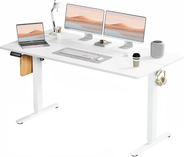 Sweetcrispy Standing Adjustable Height Electric Computer Desk