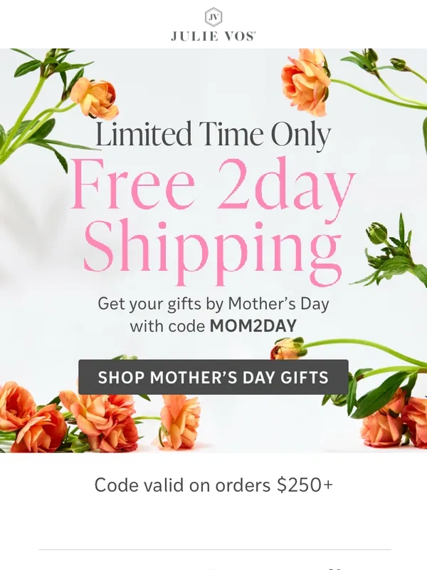 Julie Vos - Get gifts in time with Free 2Day Shipping ✨