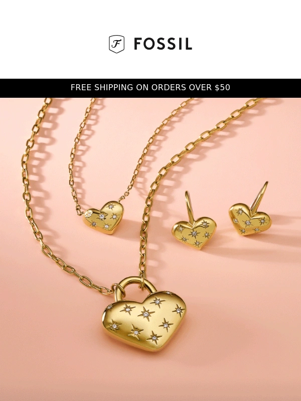 Fossil - ✨ Jewelry For Vintage-Loving Valentines ✨